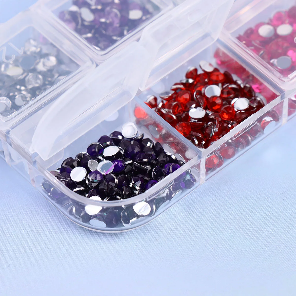 1 مجموعة الراين كيت مع قطف القلم مانيكير متعدد الوظائف DIY بها بنفسك مسمار زينة الهواتف نظارات الجسم الفن اكسسوارات #6