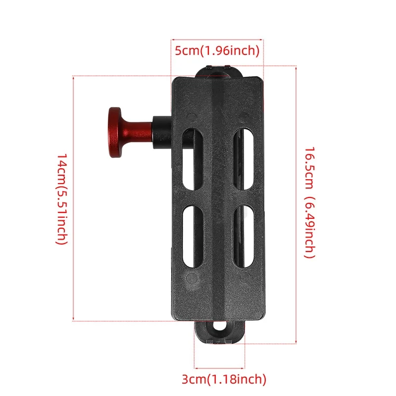 Motorcycle Fixation Bracket for ATV/UTV Vehicle Fire Extinguishing for Wrangler JK/JL Bracket - view 2