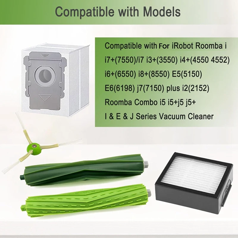 Peças de reposição para Irobot Roomba I3 I3+ I7 I7+ I4 I4+ I5 I5+ J5 J5+ J7 I2 I6 I6+I8 I8+/Plus E5 E6 E7 I & E & J Series