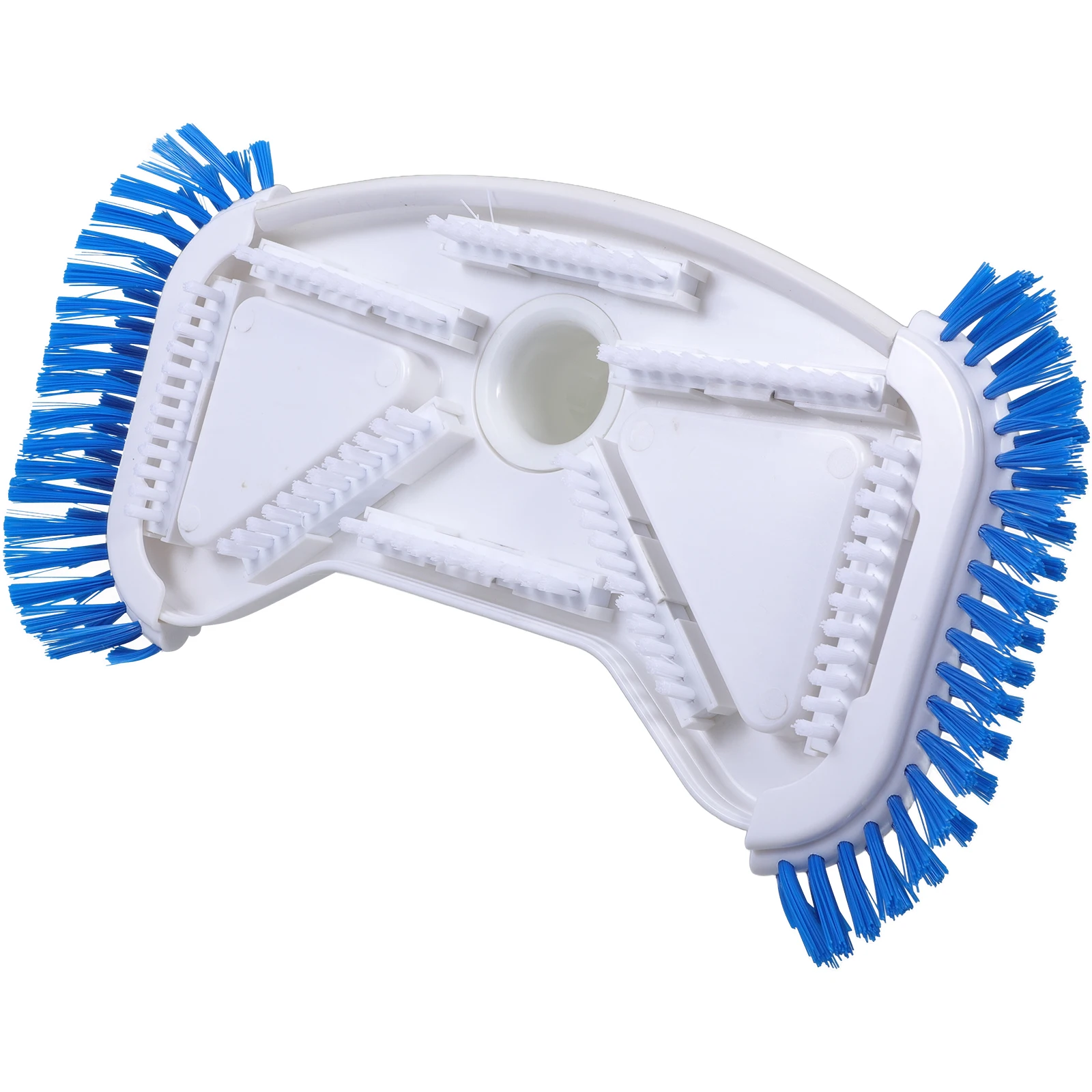 

14 Inch White Pool Vacuum Head with Side Brushes for Swimming Pool Cleaning Tools Skimmer Kit Hose Adapter Small Pools Cleaning