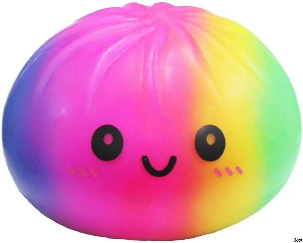 

Glitter Dumpling Squishy Box Bulk,Giant Dumpling Squishy Stress Ball,Squishy Bun,Random 14Colors Mystery Gift Box for Adult Classroom Prizes Party Favor (Multi-Colored M 15cm/5.9inch（no Basket）)
