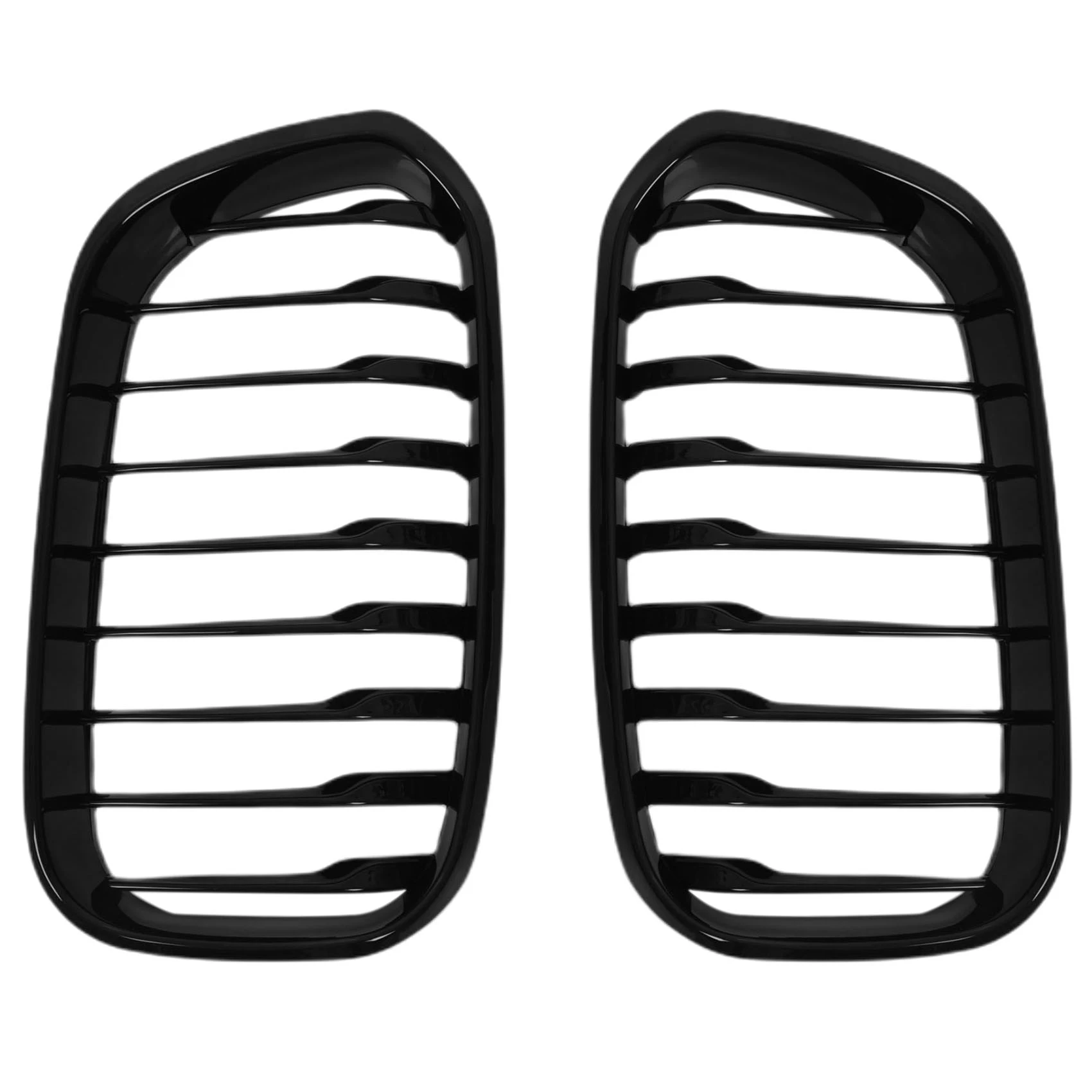 

Front Hood Grille/Grilles Single Slat Kidney Grille Frame High Gloss Black Fence Grille Compatible for BMW F20 LCI 1-Series