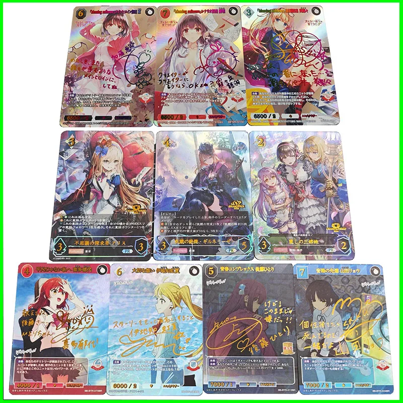 

Collectible Cards Boys Games Toys Table Games Birthday Gifts DIY Anime Paimon Nahida Daki Yae Miko Boa Premium Flash Cards