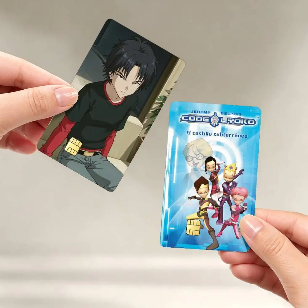Code Lyoko Sticker Film Tape Skin for Credit Card Debit Card Waterproof Stickers