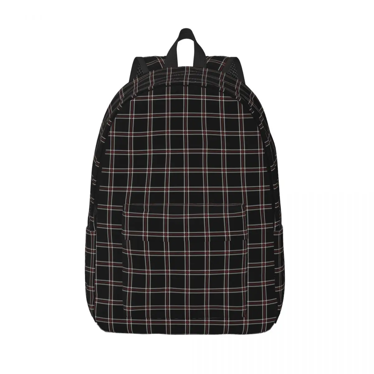 

Shujin Plaid Printed Lightweight Casual Schoolbag For School, Outdoor, Shopping, Office