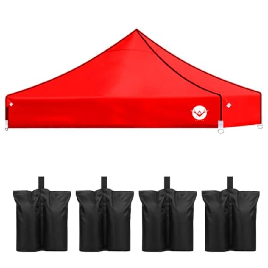 

EVNE Pop Up Canopy Replacement Canopy Tent Top Cover, Tent Top Cover for Most of The Standard, PU-Coated 500D Polyester, Waterp