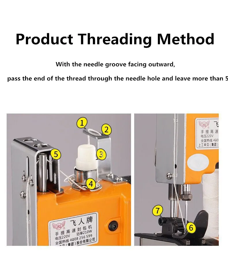 Sac de Miniaturisation Portable à Double Couture, ME