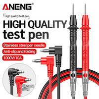 ANENG PT840 Digital Multimeter Probe Universal Test Lead Needle Pin 1000V 10A Wire Pen Cable Kit Current Voltmeter Tester Wire