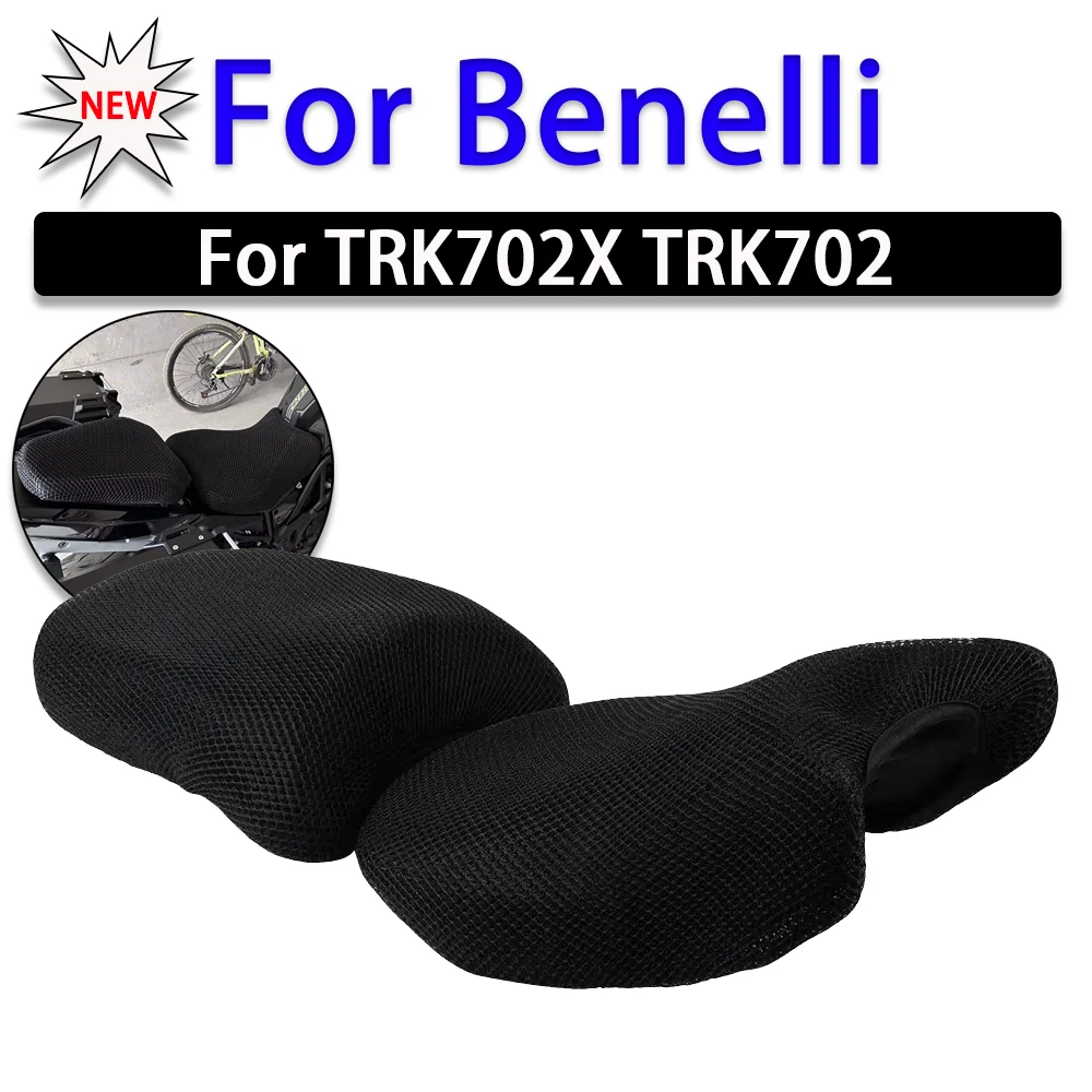 

Motorcycle For Benelli TRK702X TRK702 TRK 702 X 702X Mesh Seat Cover Heat Insulation Seat Cushion Cover Protector Accessories