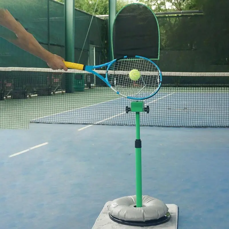 Tennis Topspin Trainer Portable Tennis Solo Trainer Single Swing Topspin Practice Devices Training Equipment Tennis Gadgets For