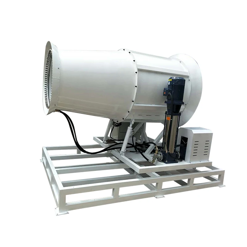 60m High Pressure Wear Resistant Nozzle Fog Cannon Diesel Trailer Sprayer Ore Stockyard Dust Management