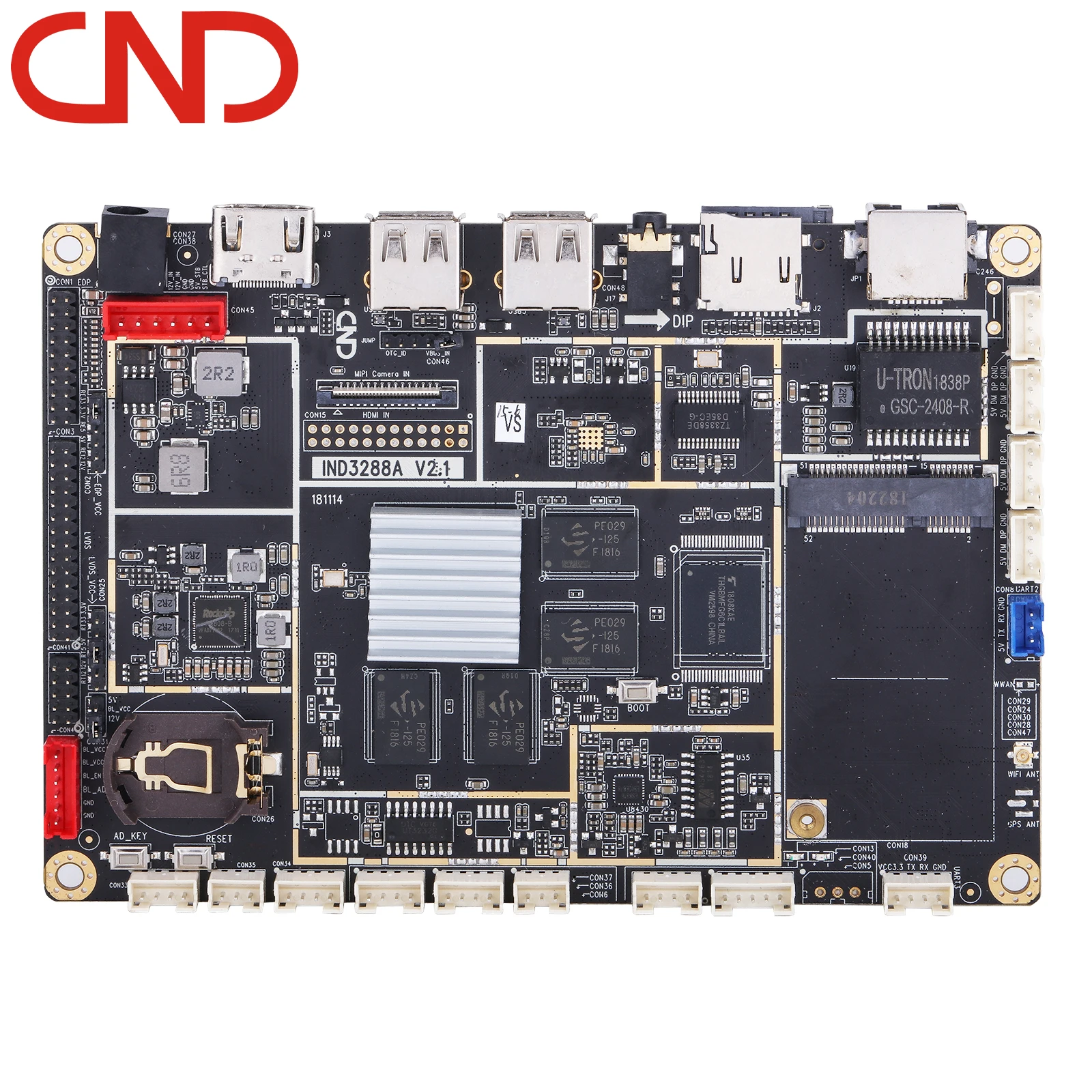 OEM custom tablet advertising pcba rk3288 android mother main board