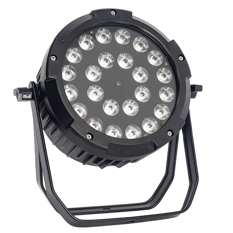 IP65 LED Par light 24*18W Full Color wash strobe beam effect light dj party wedding concert dmx waterproof stage lighting show