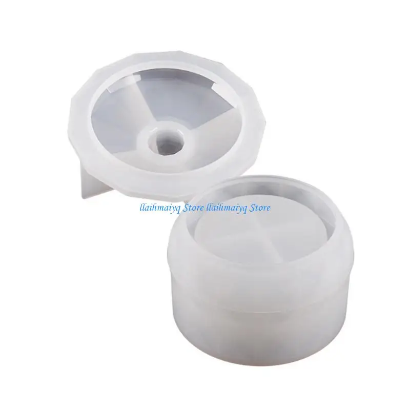 

573B Storage Box Mold Jewelry Ring Box Mold Suitable for Soap Holder Jewelry DIY Crafts Home Decorations