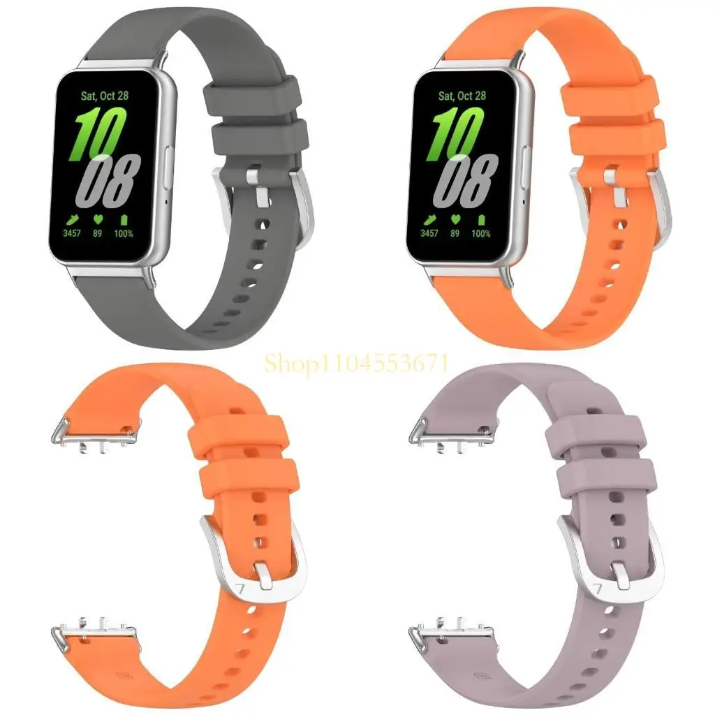 

Бестселлер удобный спортивный браслет Силиконовый часовой полоса мягкого ремня для Fit 3