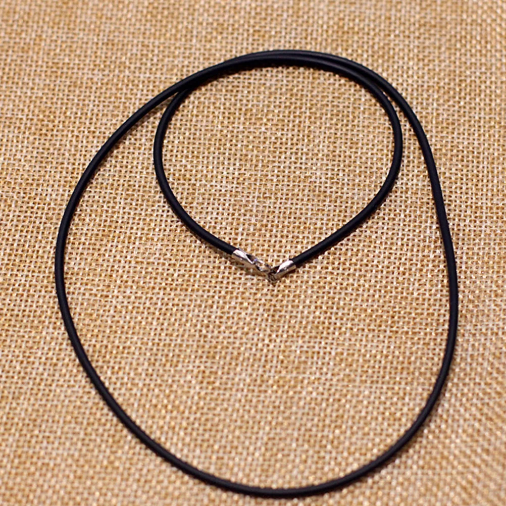 

Waxed Necklace Cord Black Durable DIY Jewelry Making Pendant Hanging Rope Necklace Bracelet Clasp Jewelry DIY Cord