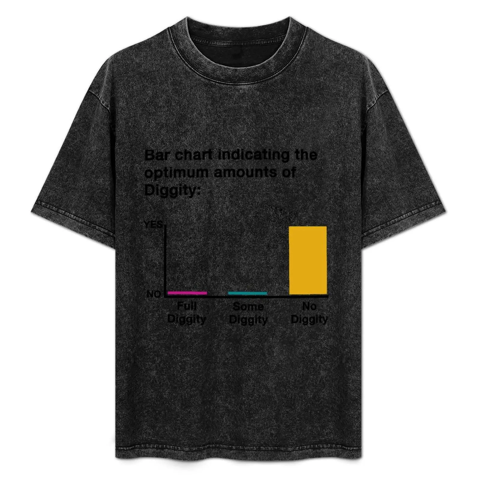 Diggity Bar Chart Tee - Crafty Graph Tee T-Shirt korean fashion street wear graphic t shirts plain black t shirts men