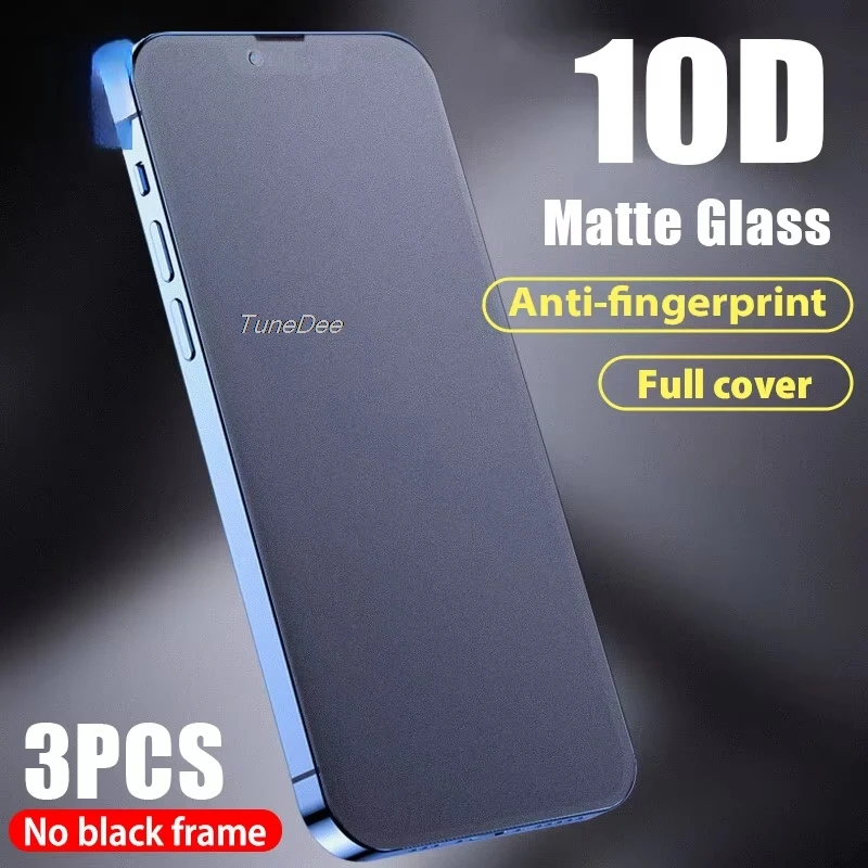 

3pcs Matte Tempered Glass Screen Protector For Xiaomi Redmi Note 13 Pro 5G 12 11 10 9 8 14C 13C 10C 12C 10A 10s 11s 12s 9A 9C 9T