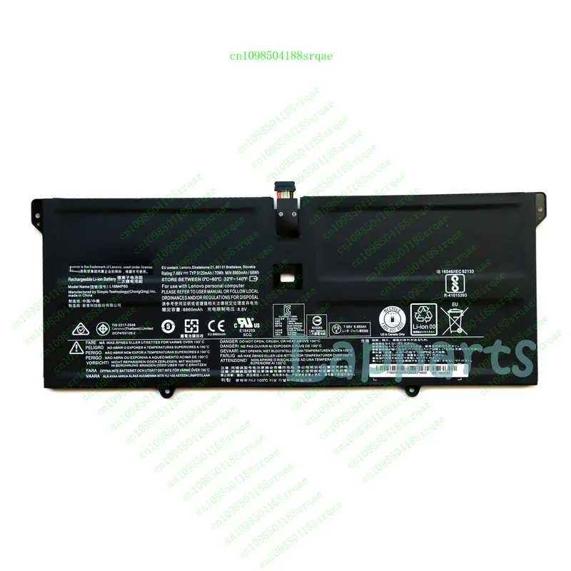 

New L16M4P60 L16C4P61 Battery for Lenovo Yoga 6 Pro 920 920-13IKB Series"% Test"