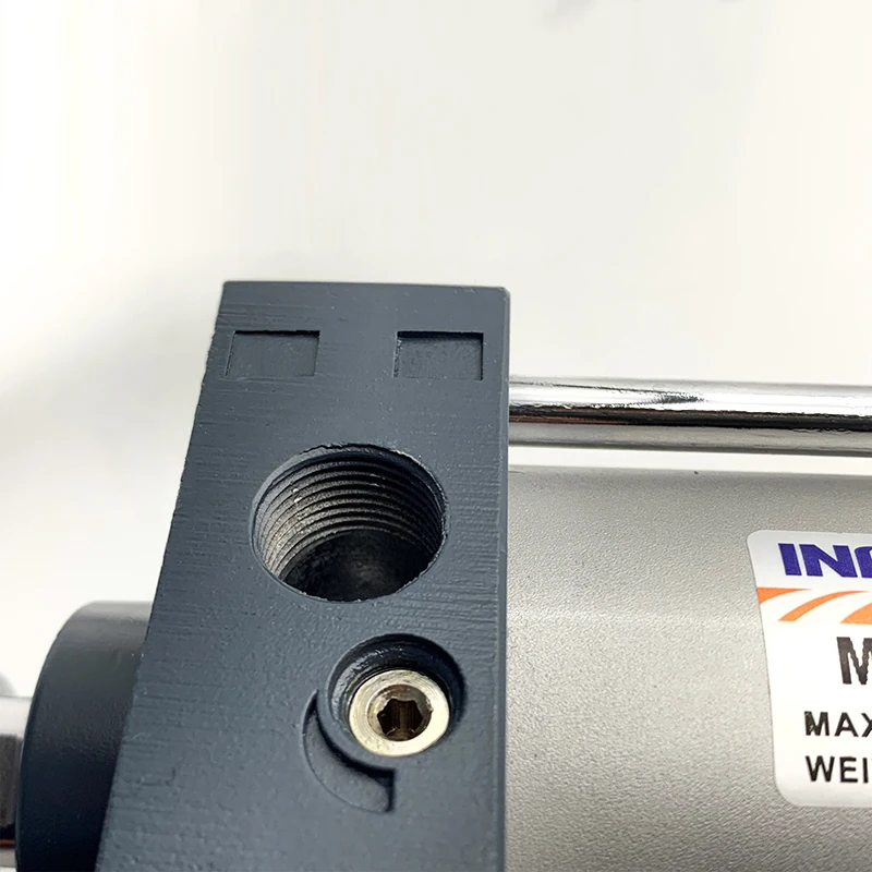 Sc80/125/125/mm Bohrung Standard zylinder doppelt wirkender Luft pneumatik zylinder kolben 150/75/175/200/250/300//mm Hub – Detail 3