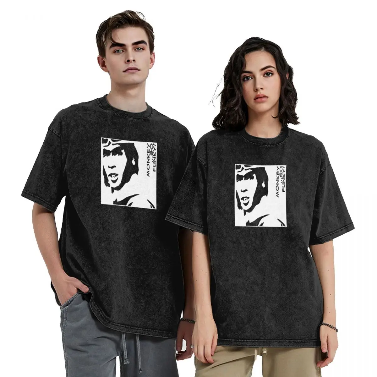 

Monkey ...so Funky! (white) T-Shirt Blouse blanks graphic tee shirt men clothings