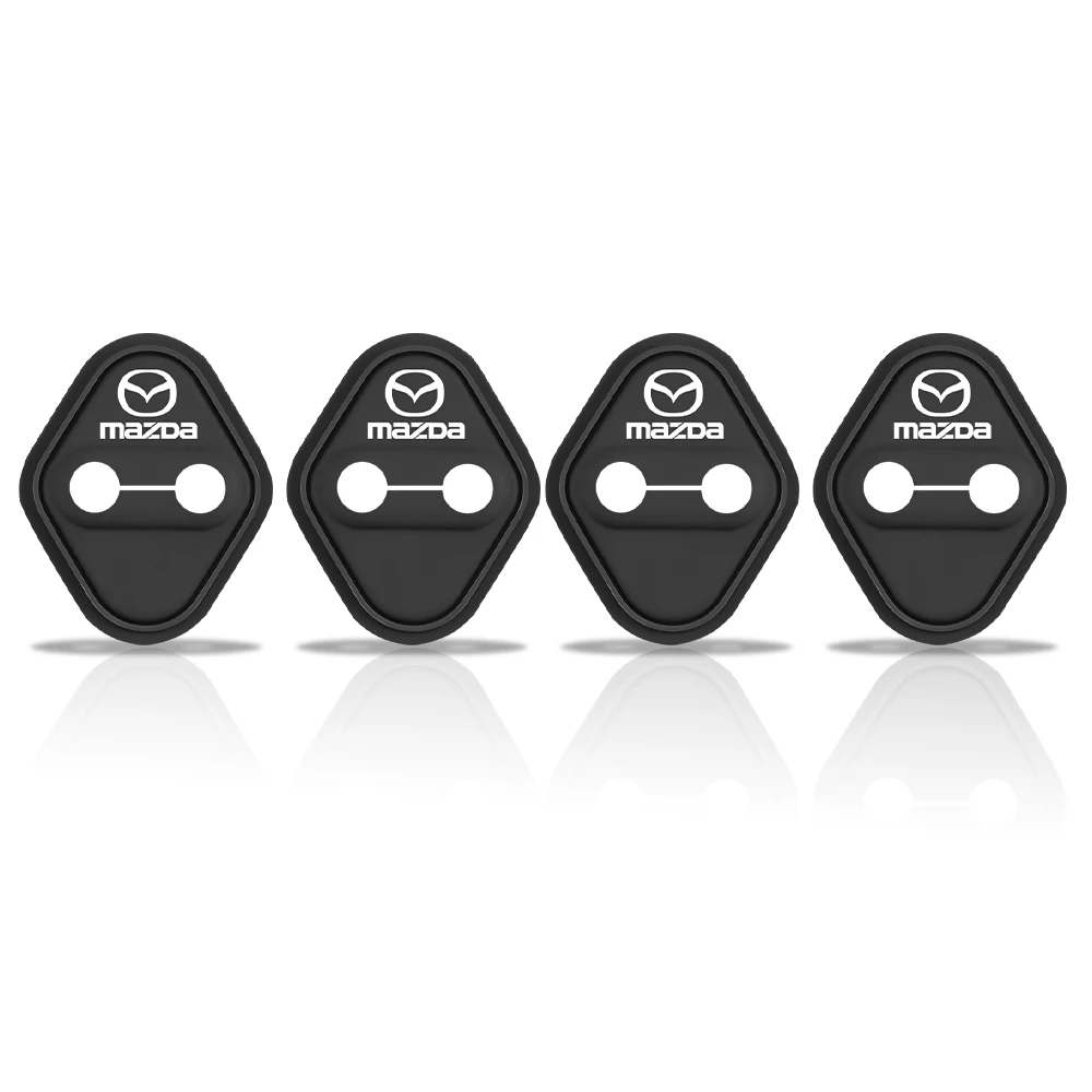 Car Styling Door Lock Cover Protection Tools For Mazda 2 3 Demio CX3 CX-5 CX5 CX7 CX9 MX5 Axela ATENZA MS Auto Decor Accessories