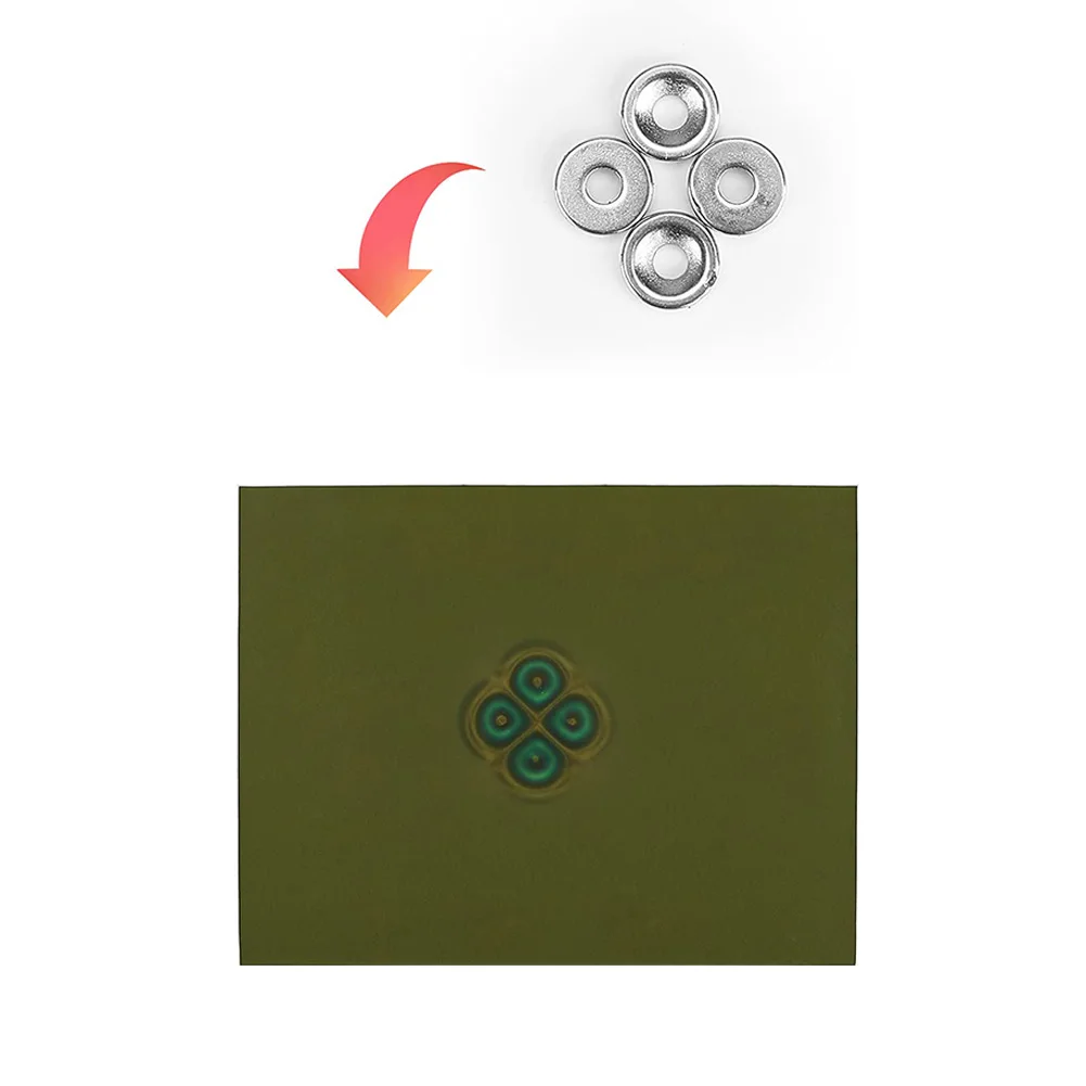 1pc L4MF Magnetic Field Detection Magnetic Card Display Film Card Detector Display Field Magnetic Pattern Viewer Hand Tools