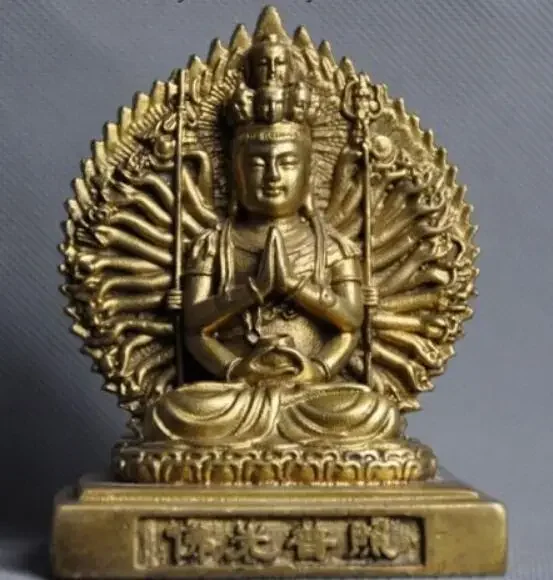 china Buddhism brass Avalokitesvara Kwan-yin Guan Yin Bodhisattva buddha statue