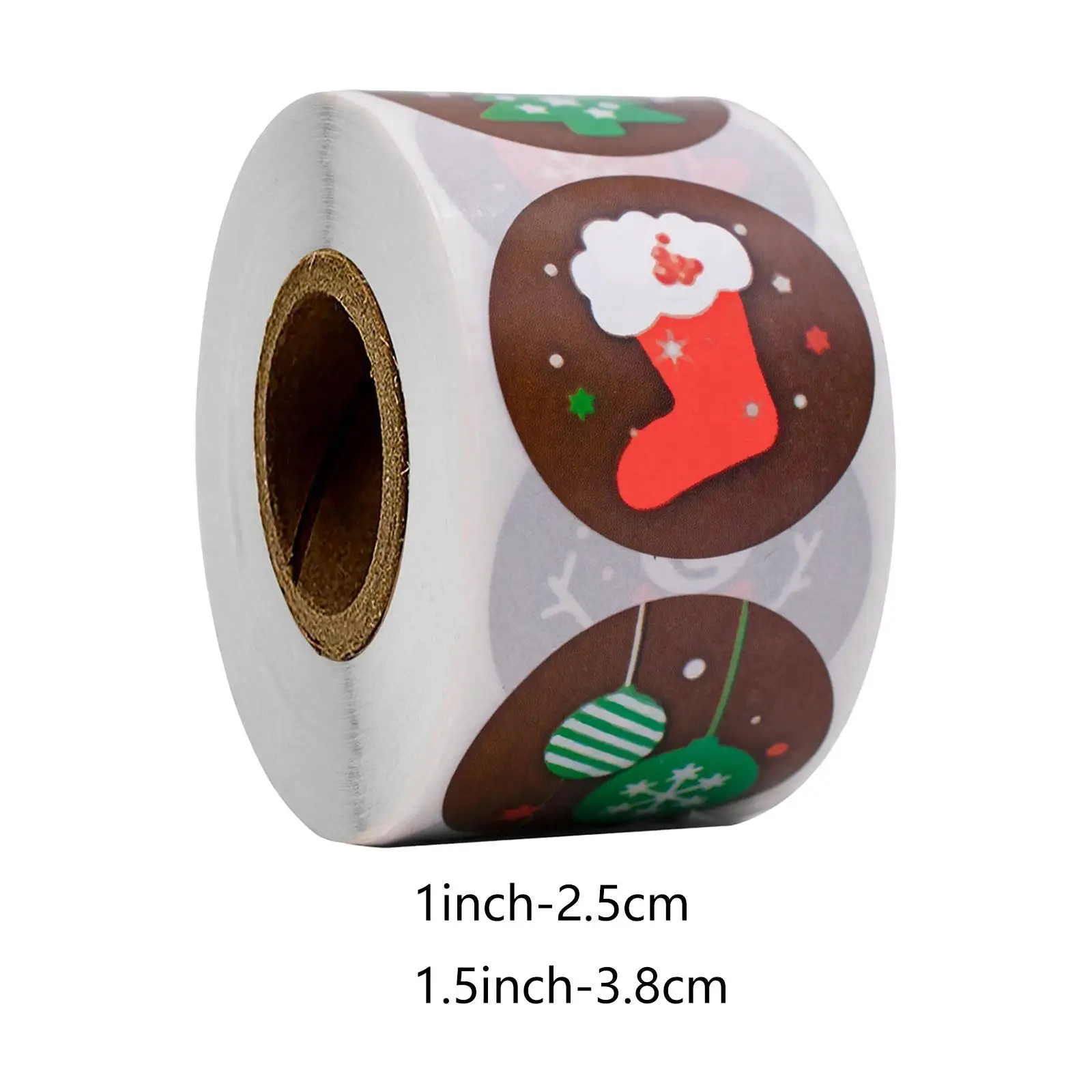 

500x leuke stickers voor kerstcadeaulabels, plakboeklabels Gepersonaliseerde