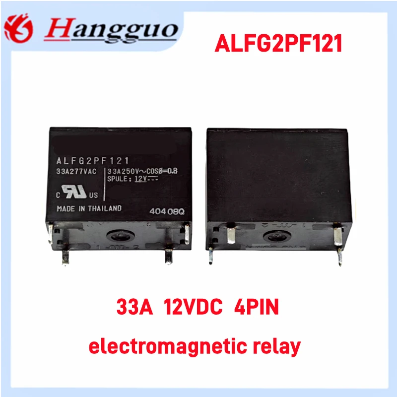 1-5pcs/Lot original ALFG2PF121 High power 33A 12VDC 4-pin 12V 4PIN For Panasonic photovoltaic relay