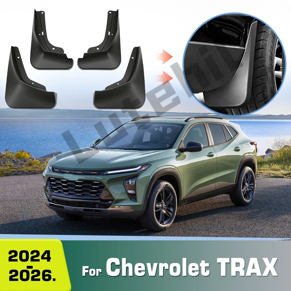 Für Chevrolet TRAX 2024-2026 Kotflügel-Schmutzfänger Spritzschutz Schmutzfänger Auto-Zubehör