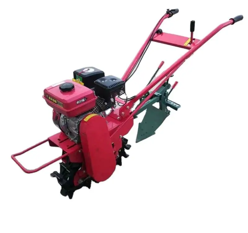 Agricultural Small Micro Cultivator Diesel Furrow Plow Ditch Tillage Weeding Topdressing Soil Turning Fertilizer Plow Machine