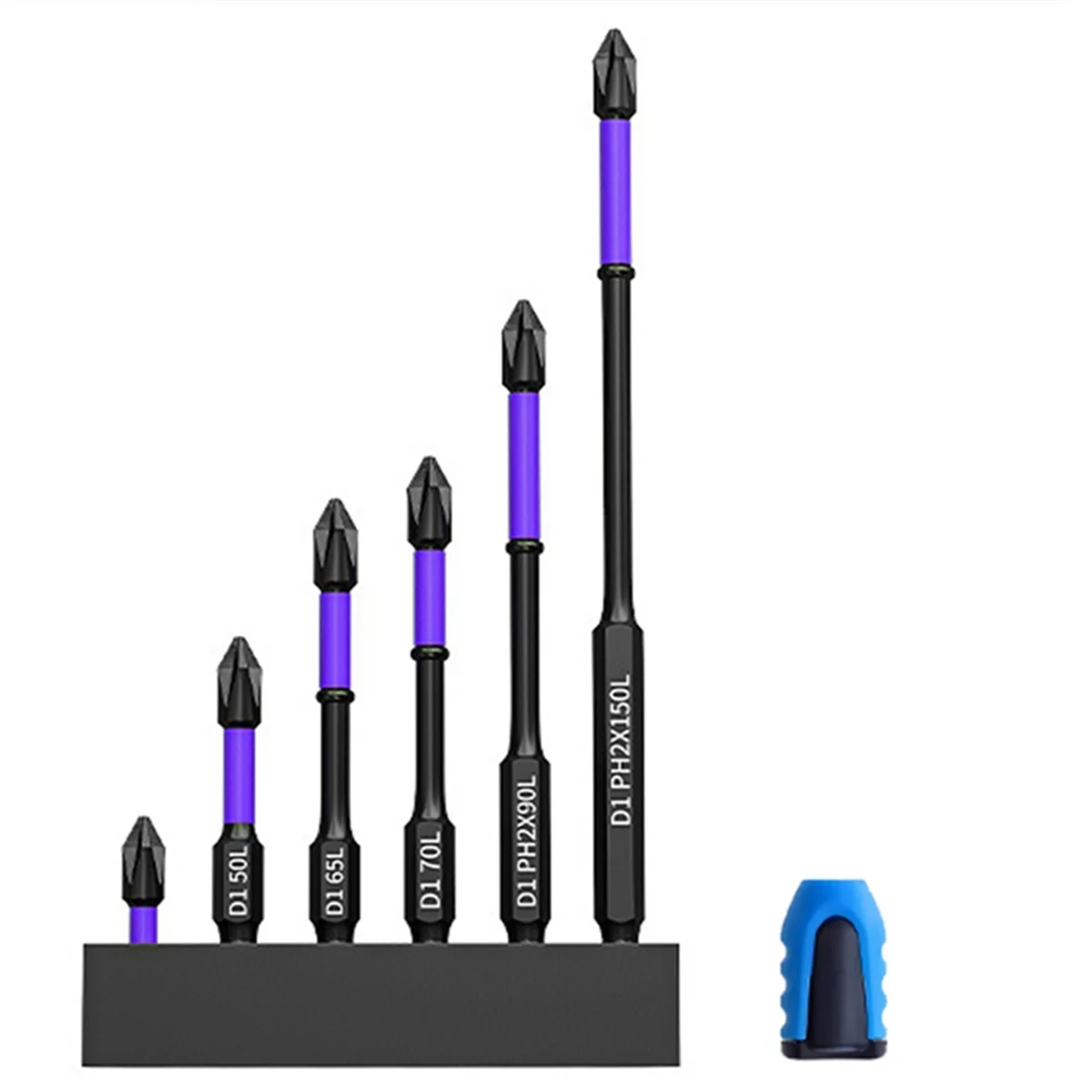 Upgraded High Hardness and Strong Magnetic Bit, Anti-Shock Non-Slip Bit, Super Strong Magnetic Drill Bits, (1 Set)