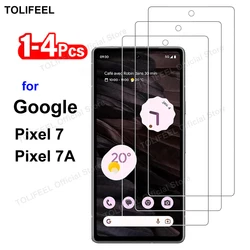 Tempered Glass For Google Pixel 7 7A Screen Protector Film HD Crystal 9H Protective Transparent Phone Glass