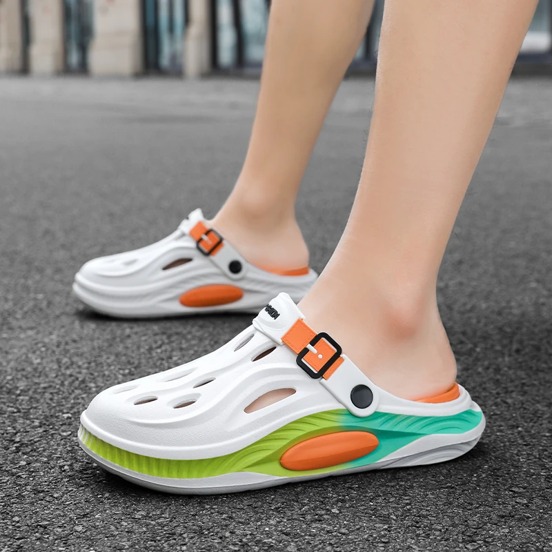 Baotou-Hausschuhe für Damen und Herren, Sommer-Outdoor-Bekleidung, Wading-Outdoor-Sport- und Strandsandalen – Detail 11