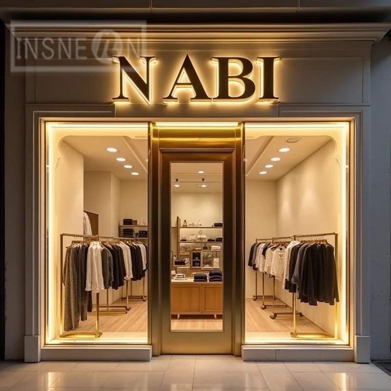 Custom LED Light Up 3D Metal Letters Sign For Outdoor Business Storefront Waterproof Illuminated Backlit Signage