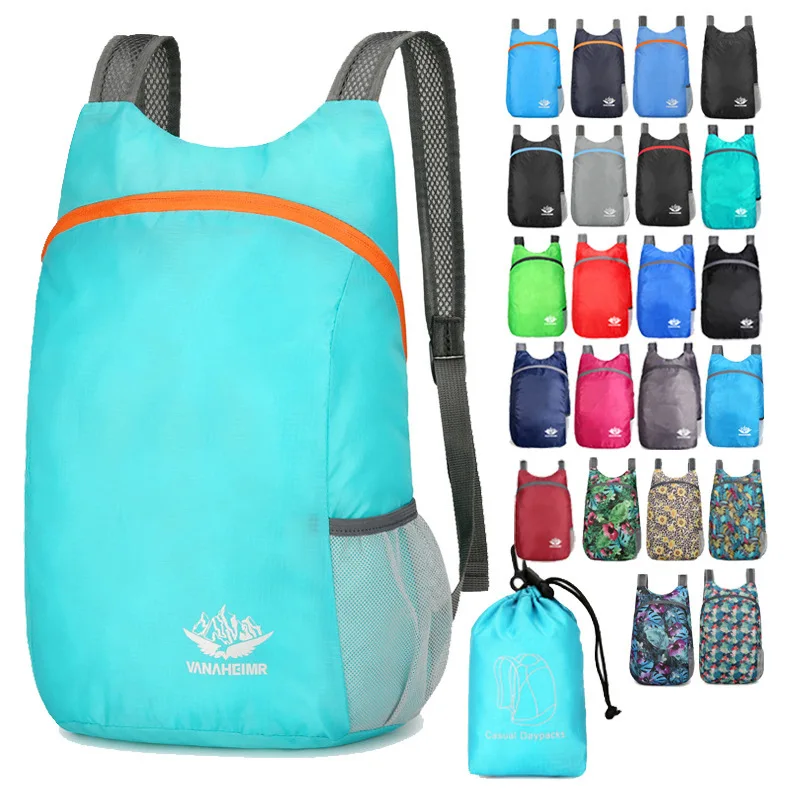 

Дорожный складной альпинистский рюкзак, легкий, водостойкий, многофункциональный для мужчин и женщин.