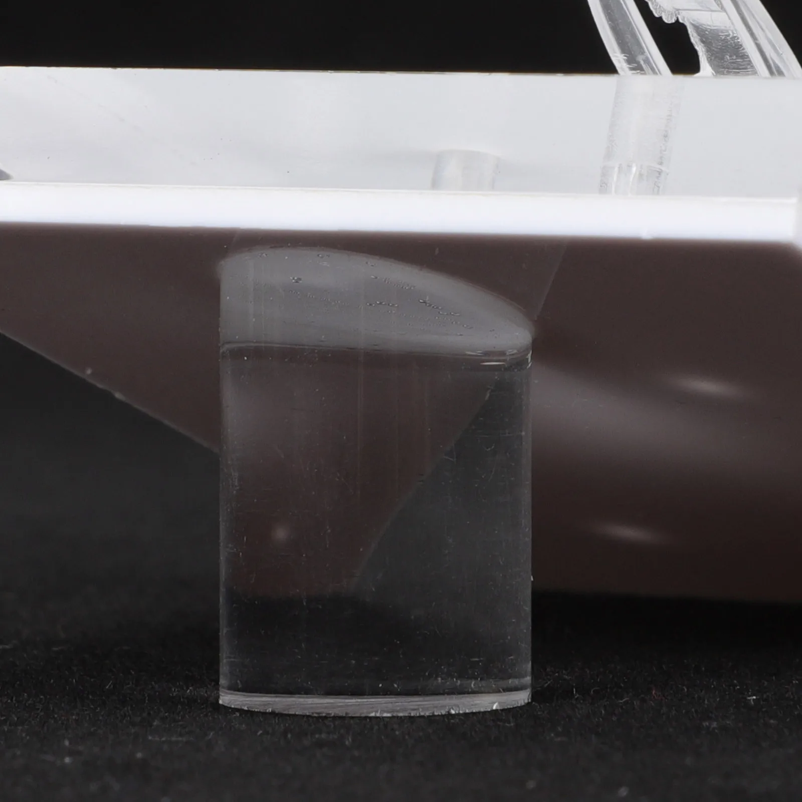 

2pcs Acrylic Ring Display Holder Jewelry Storage Stand For Desktop Retail Store Trade Show Craft Fair Smooth Scratch-Resistant