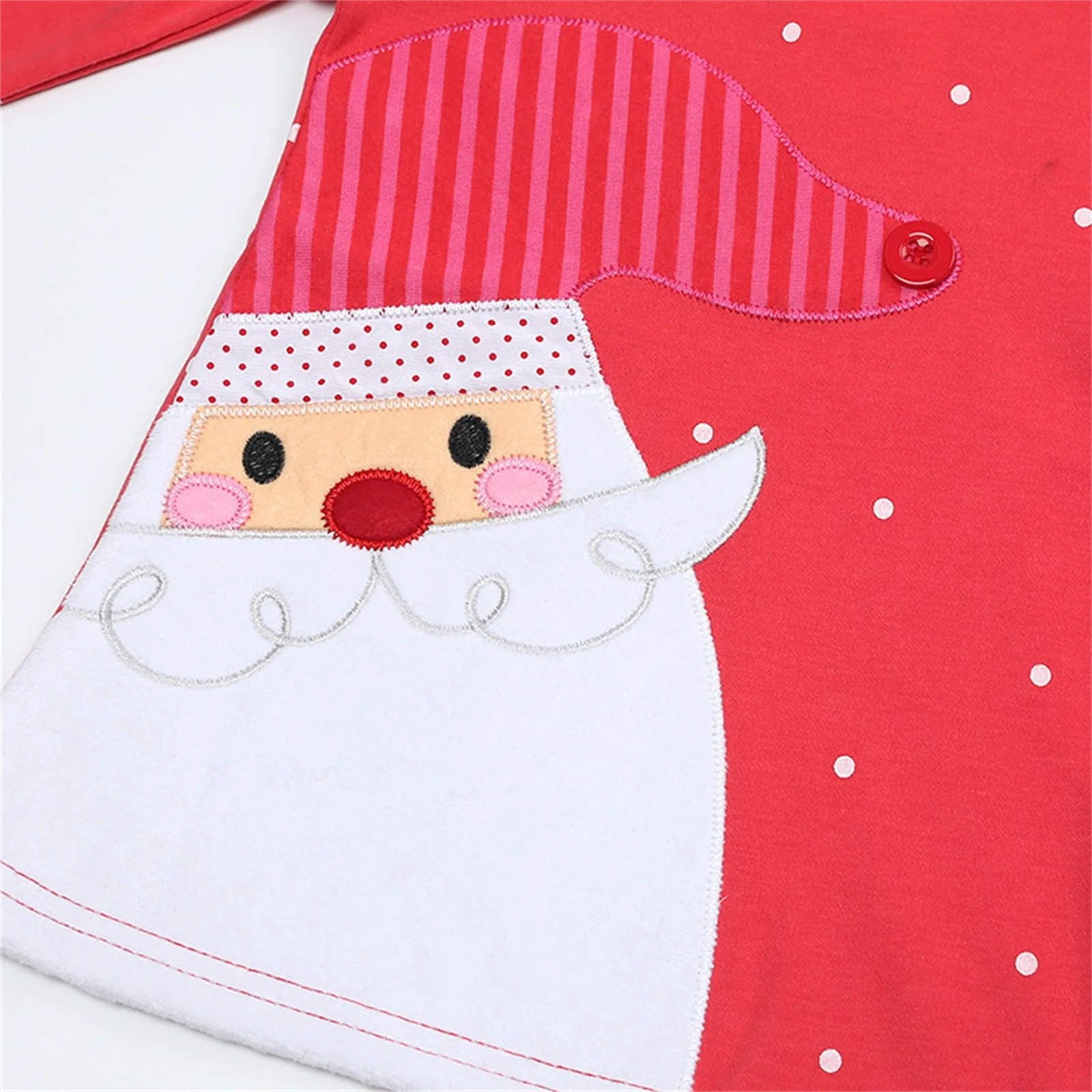 Kids Christmas Dress Cute Santa Baby Casual Cotton Long Sleeve Girls Dress 1-6 Years Toddler Girl Clothes Sweet Princess Costume