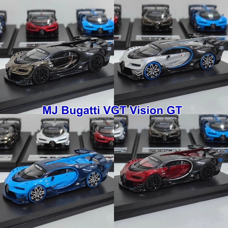 1-64-vgt-vision-gt合金製最終仕様ミニチュアレプリカカーモデル、コレクション用、装飾品として、またはカスタマイズされた玩具として。
