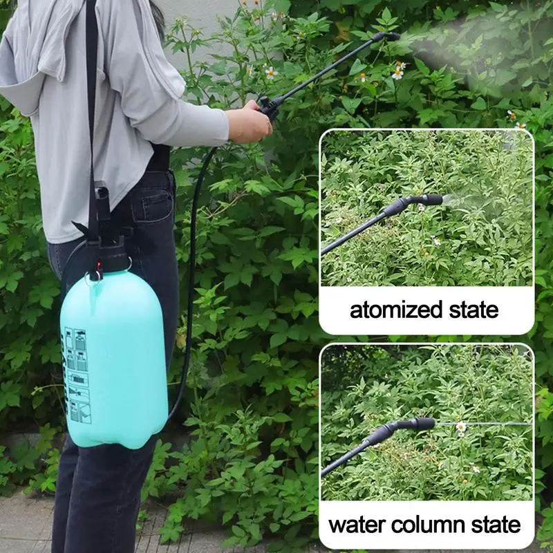 5L Garden Sprayer Air Pressure Pump Pressure Sprayer with Adjustable Strap Plant Sprinkler Water Spray Bottle Garden Accsesories