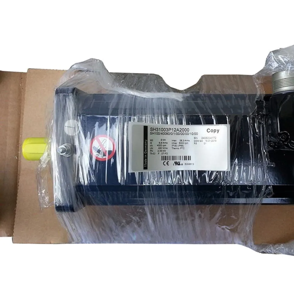 New Original Servo Motor SH100/40080/0/1/00/00/00/10/00 SH31003P12A2000