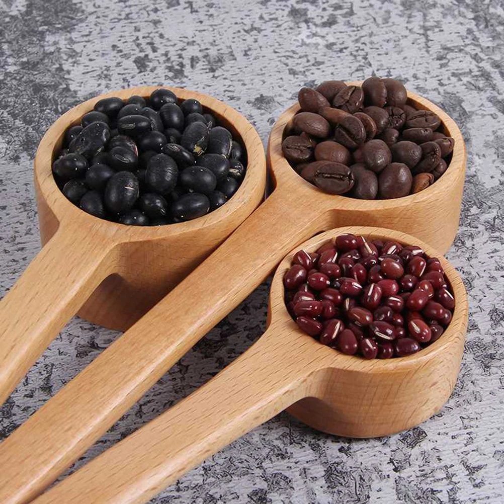 

Beech Wood Soup Ladle Wooden Kitchen Utensils Cooking Scoop Smooth Surface Easy Wash No Burr Anti Cracking Hangable