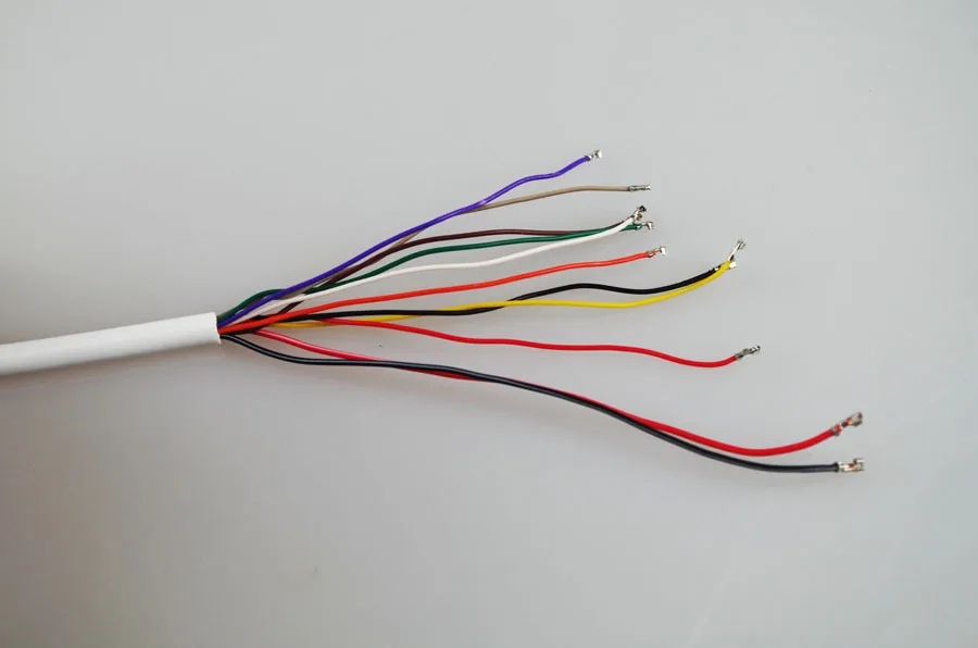 CCTV Camera Video Cable With OSD Menu Button For CCTV Camera