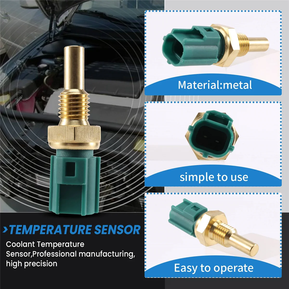 Coolant Temperature Sensor Sender Switch for SU4007 8942235010 TX40