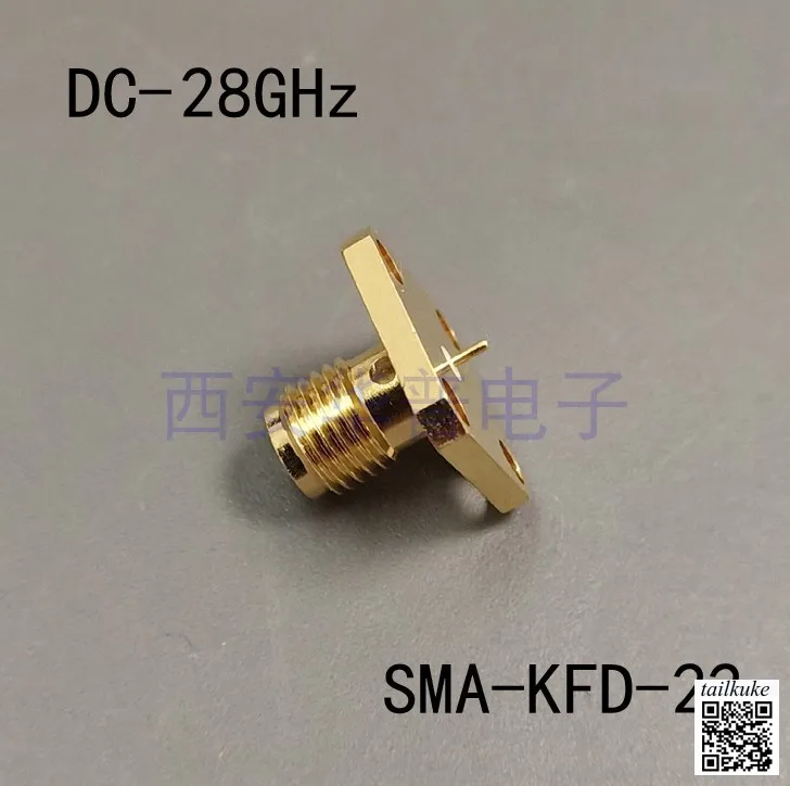 SMA-KFD-22 Connector High Frequency Fine Pin Antenna Monopole Feed Fixture Circuit Board SMA RF Connector