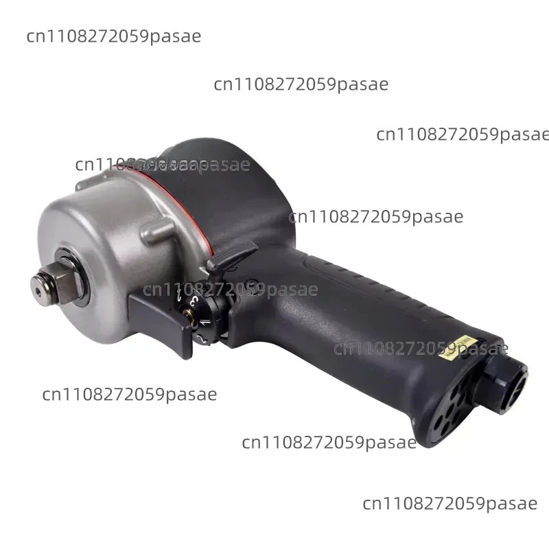 M50120 MP 1/2 Inch Mini Pneumatic Impact Wrench - 3-Stage Speed Control, Multi-pass Exhaust, Max Torque 680Nm