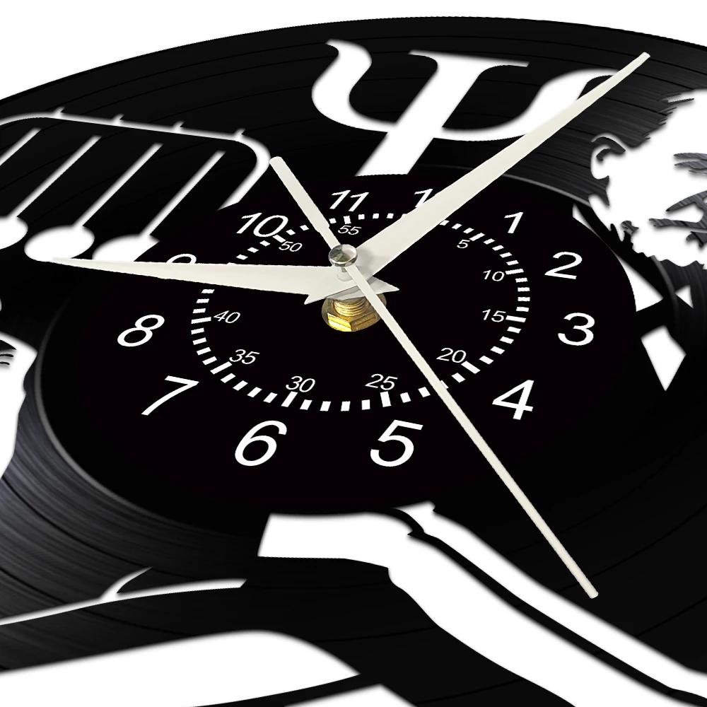 Hypnotist Inspired Vinyl Wall Clock Pressure-dealing EXpert Psychologist Sleeping Helper Hypnosis Tool Creative Wall Watch Decor