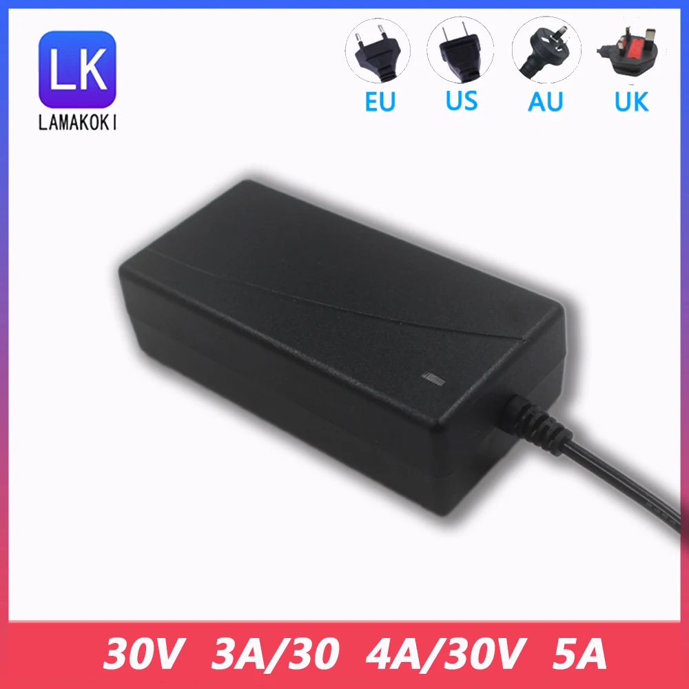 30V 3A 30V 4A 30V 5A universal 30 Volt ac dc Power Adapter Adaptor AC 100V-240V to 30 Volts 30 V Power Supply ac/dc adaptador