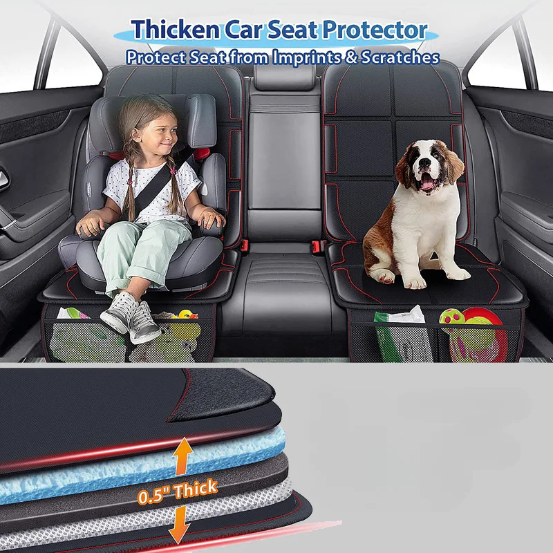 Child safety seat anti-wear mat Car seat anti-dirt mat pet seat anti-slip mat